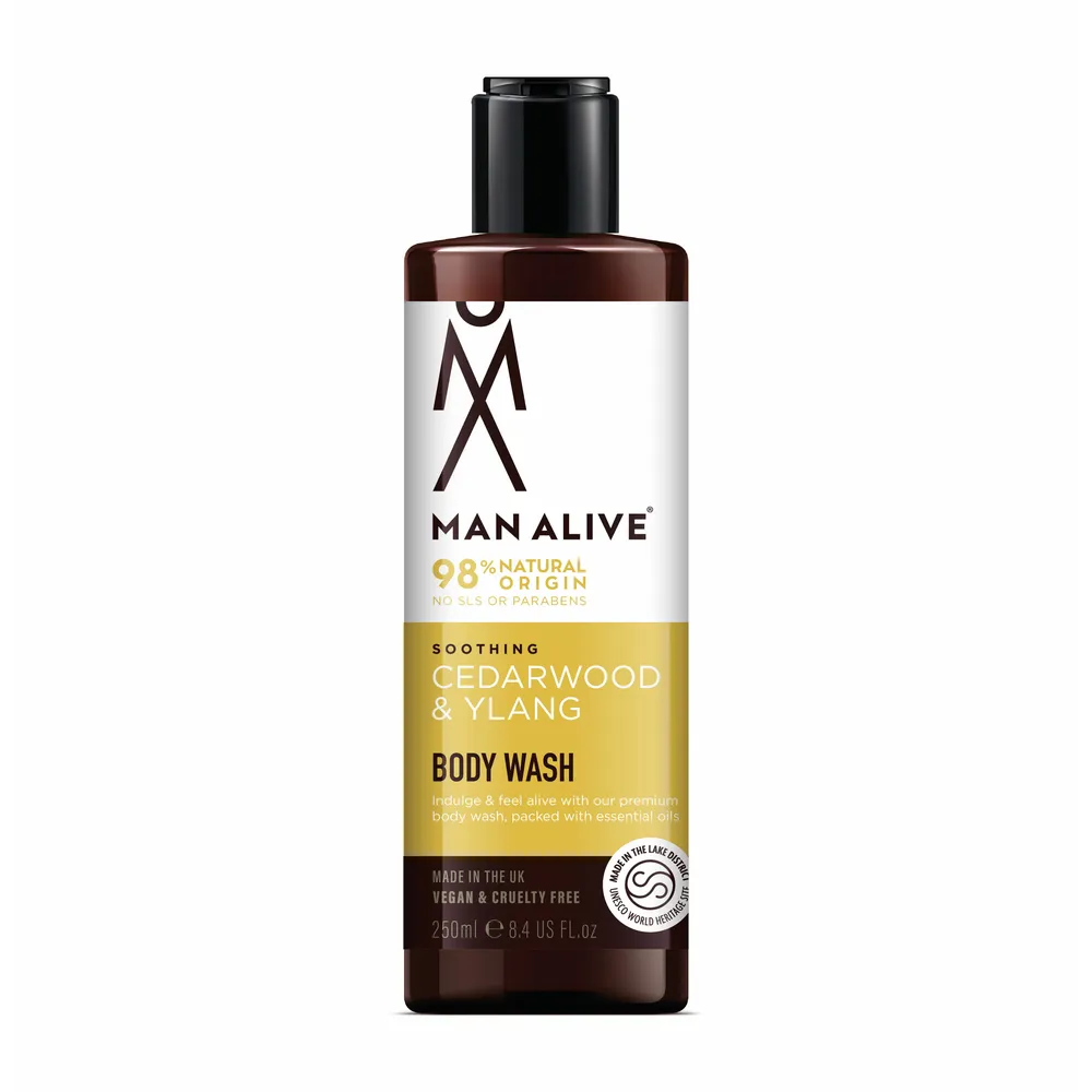 Me alive - shower jelly with essential oils - cedar and ylang ylang - 500ml