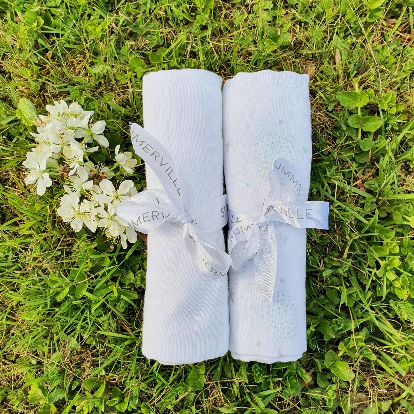 Organic Cotton Muslin Mergs - 2pcs.