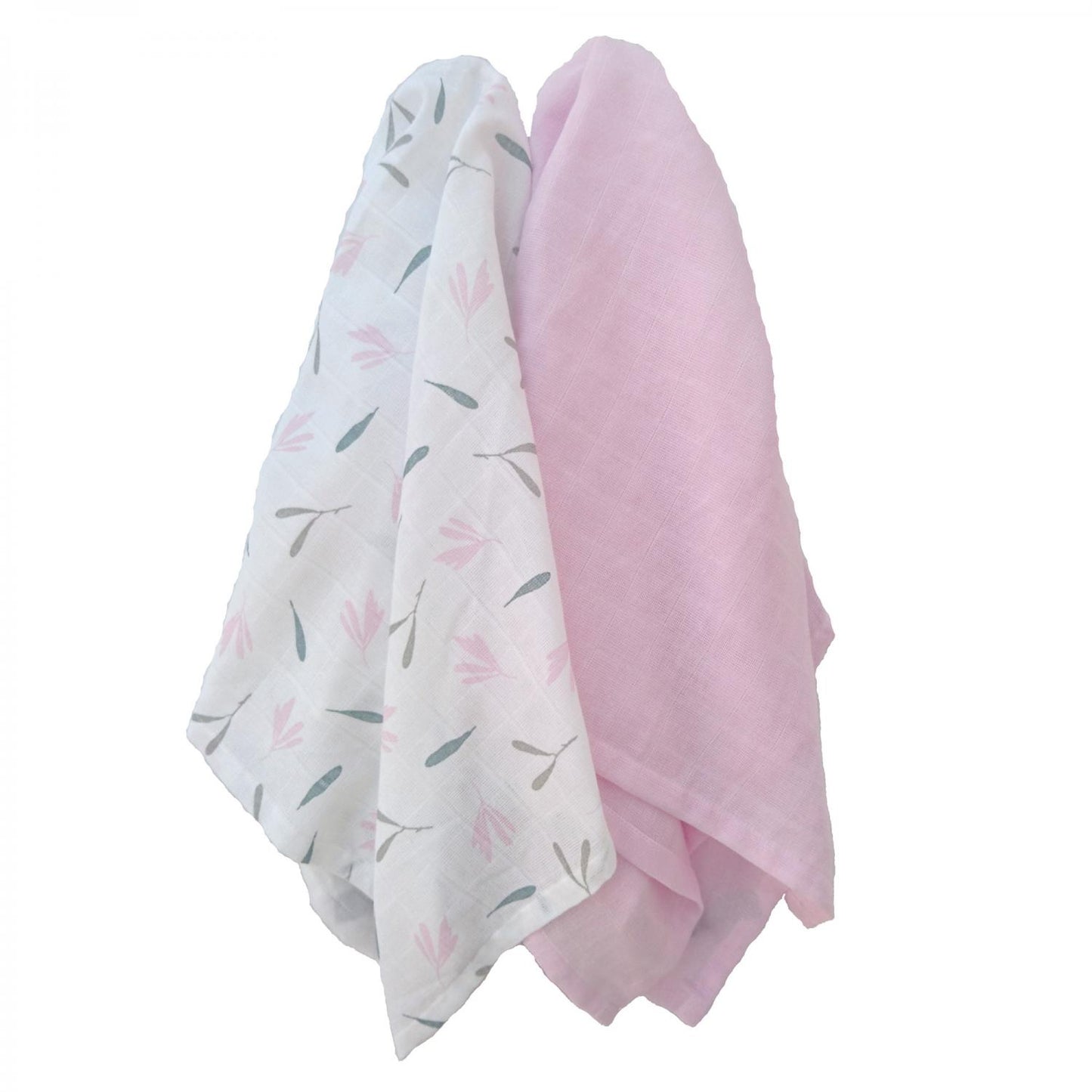 Organic Cotton Muslin Mergs - 2pcs.