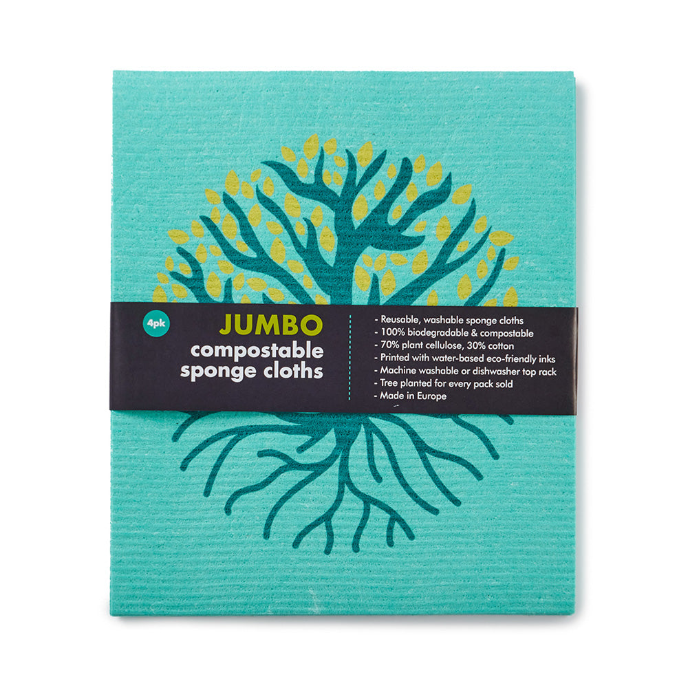 Jumb's composted cleaning cloths