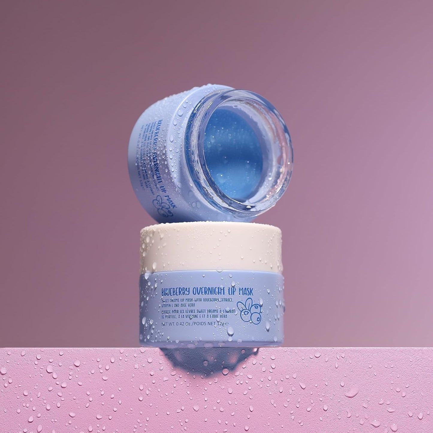 W7 night lip mask - bruise