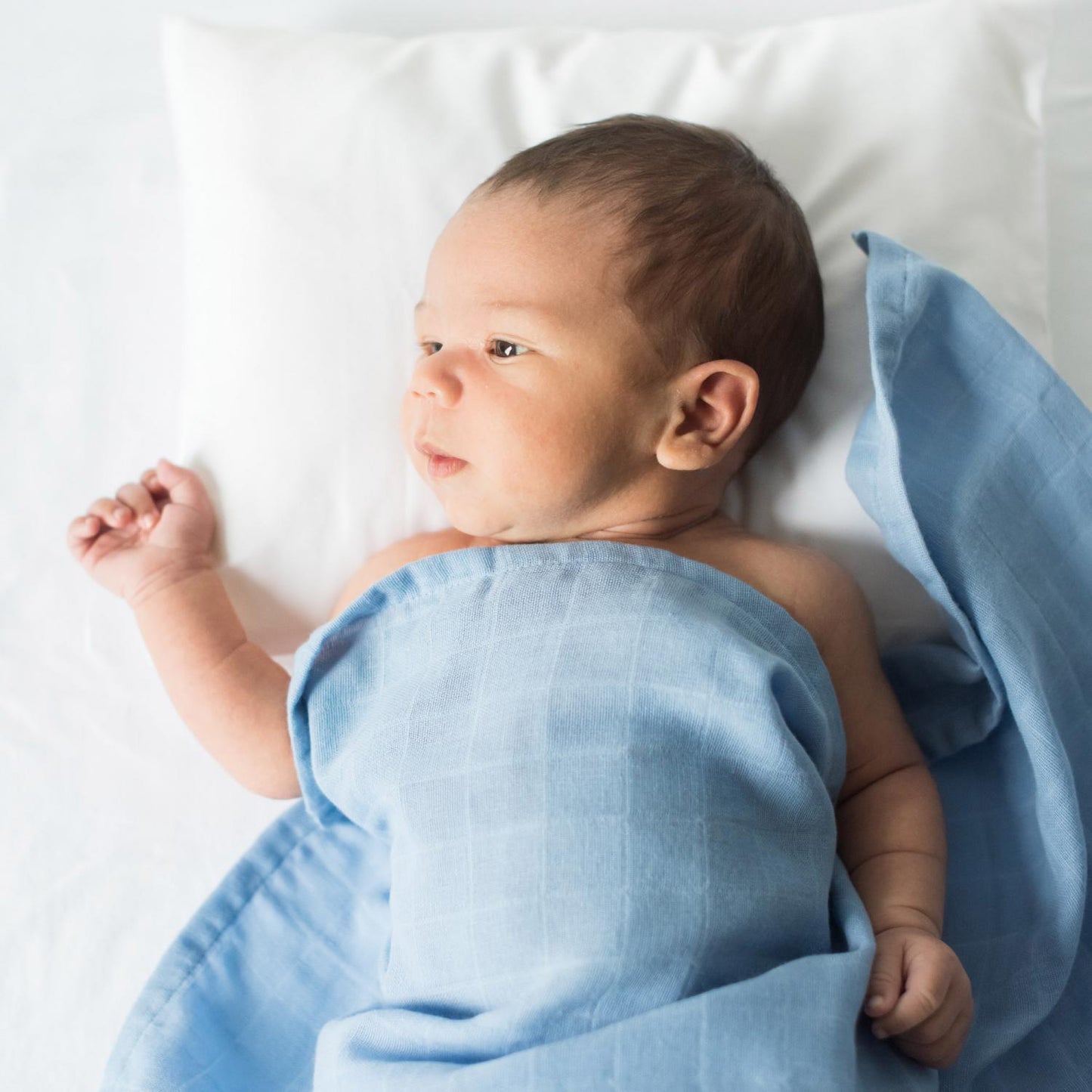 Organic Cotton Muslin Mergs - 2pcs.