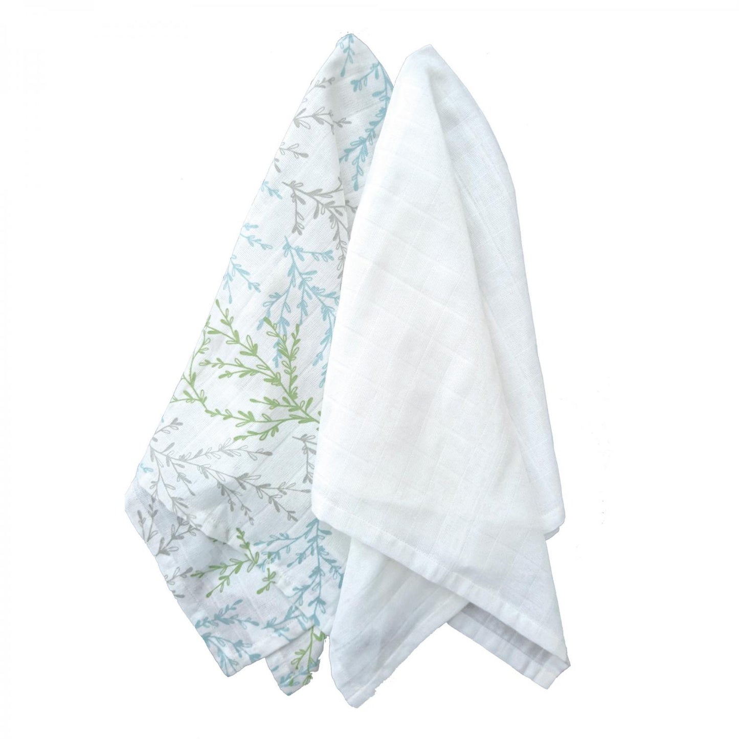 Organic Cotton Muslin Mergs - 2pcs.