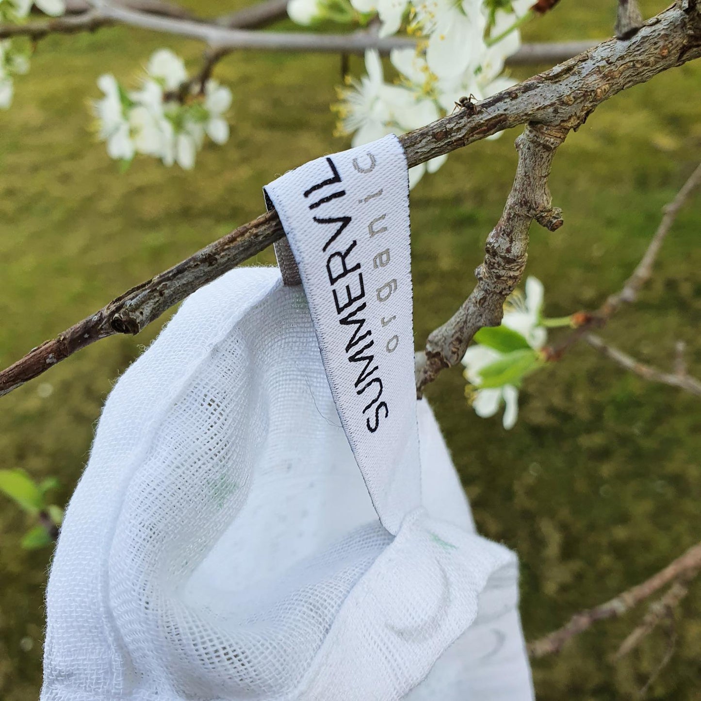 Organic Cotton Muslin Mergs - 2pcs.