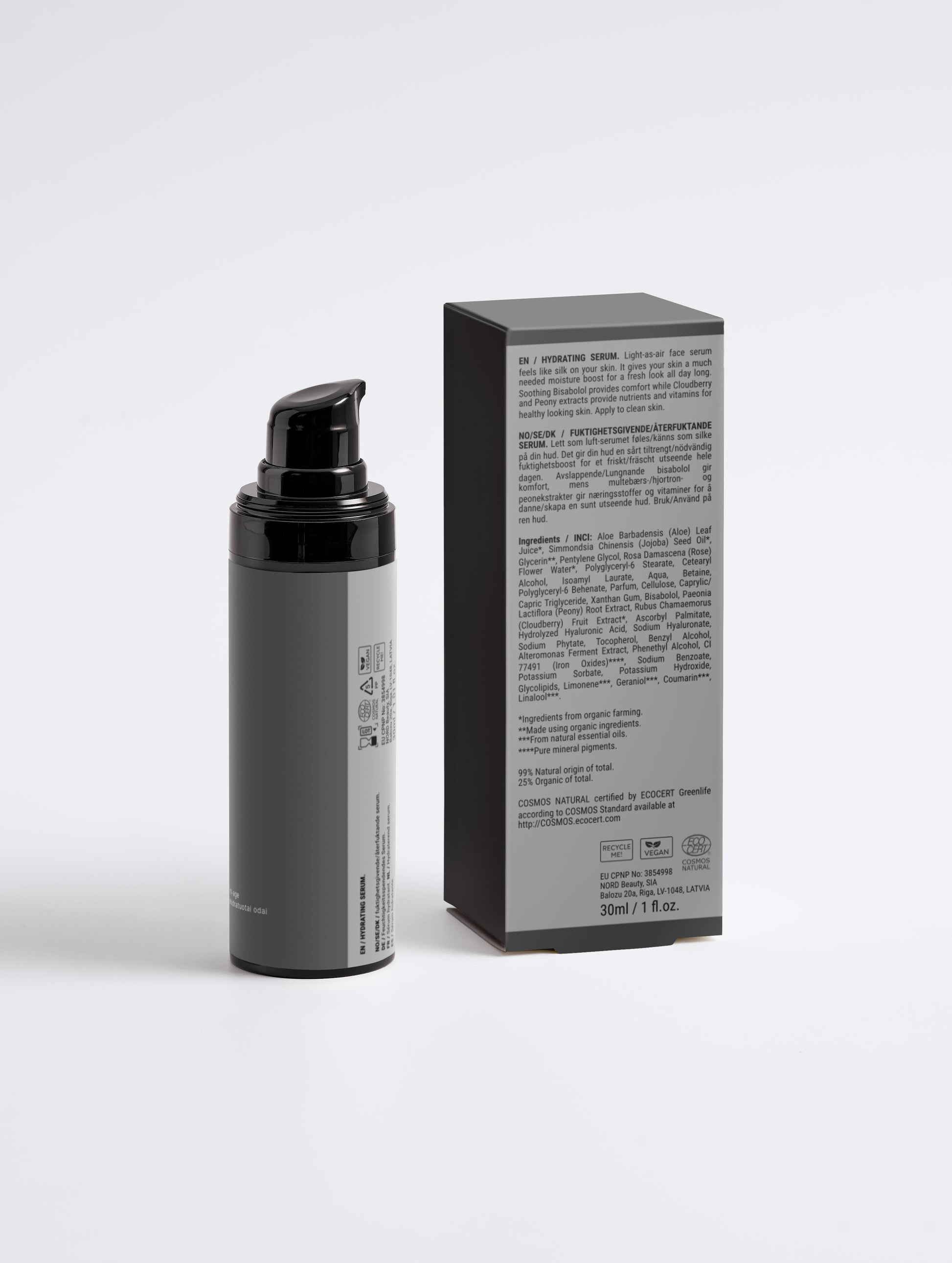 Skinsence drėkinantis veido serumas - 30ml