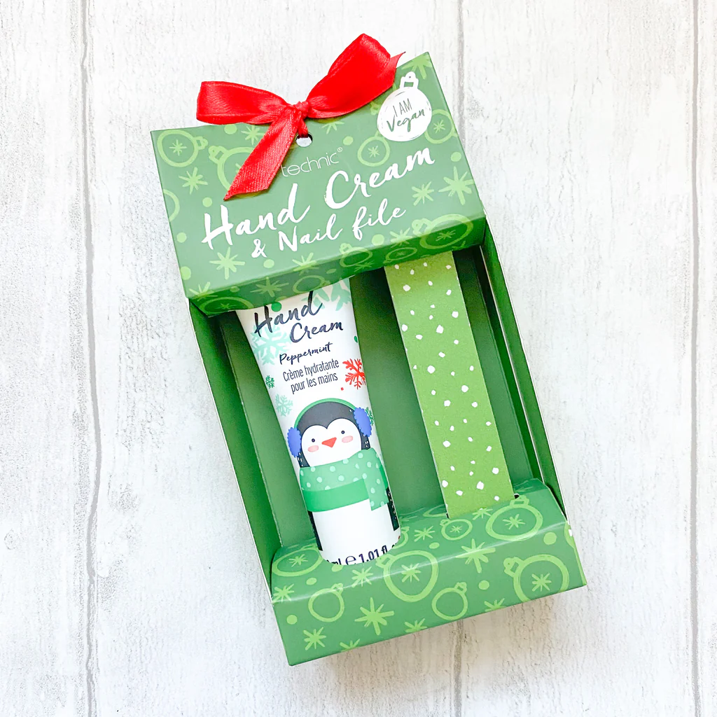 Rankų kremas ir vienkartinė dildė - žiemos rinkinys