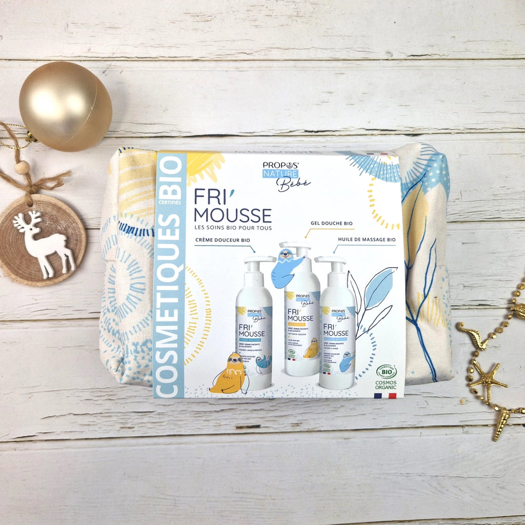 „Fri'mousse“ rinkinys – 3 ekologiški kūdikių priežiūros produktai