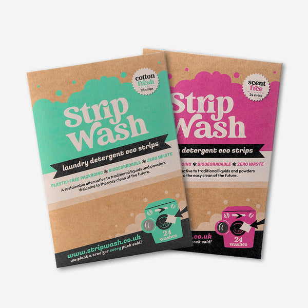 Stripwash organic washing sheets