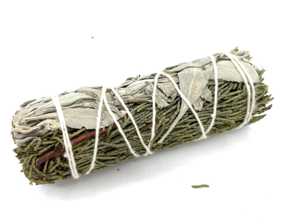 Sage and juniper - incense wand - 10cm