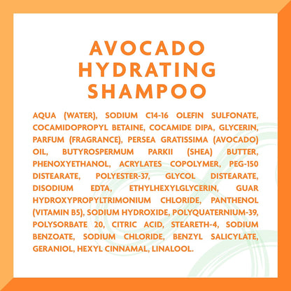 Cantu Drėkinantis Šampūnas su Avokadu ir tauktmedžio sviestu - 400ml